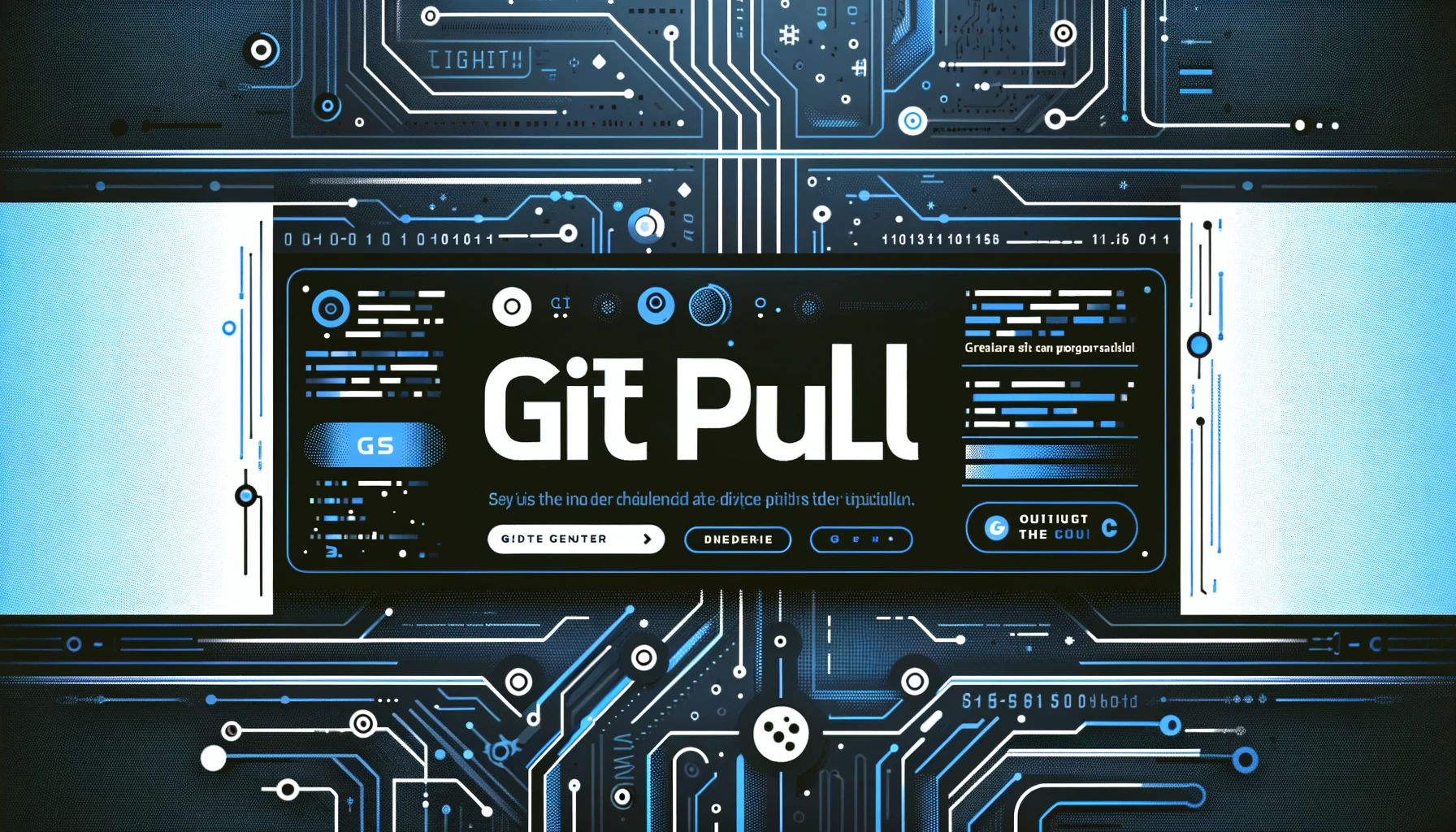 git pull კონფიგურაცია